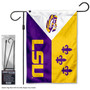 Louisiana State LSU Tigers Logo Garden Flag and Pole Stand