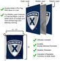 Xavier University Musketeers Garden Flag