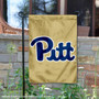 Pittsburgh Panthers Script Pitt Logo Garden Flag