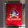 ECU Pirates No Quarter Garden Flag