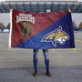 Montana vs. Montana State House Divided 3x5 Flag