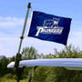 Marietta College Pioneers Boat and Mini Flag