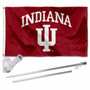 Indiana Hoosiers Flag Pole and Bracket Kit