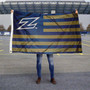 Akron Zips Stripes Flag