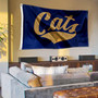 Montana State Bobcats Script Cats Flag