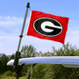 Georgia Bulldogs Golf Cart Flag Pole and Holder