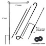 Idaho Vandals Garden Flag and Pole Stand