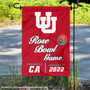 Utah Rose Bowl 2022 Game Double Sided Garden Flag