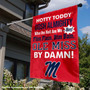 Ole Miss Hotty Toddy Chant Double Sided House Flag