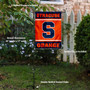 Syracuse Orange Garden Flag and Pole Stand Holder