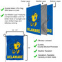 Delaware Blue Hens YoUDee Garden Flag