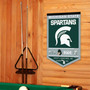 Michigan State Spartans Heritage Logo History Banner