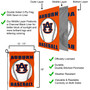 Auburn Tigers Baseball Team Garden Flag