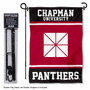 Chapman Panthers Garden Flag and Pole Stand Holder