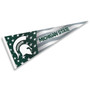 Michigan State Spartans Nation USA Stars and Stripes Pennant