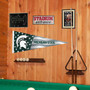 Michigan State Spartans Nation USA Stars and Stripes Pennant
