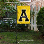 Appalachian State Mountaineers Gold Garden Flag and Pole Stand