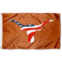 Texas Longhorns Patriotic Flag