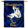 West Virginia University New Baby Flag