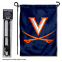 Virginia Cavaliers Garden Flag and Pole Stand Mount