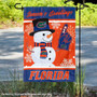 Florida UF Gators Holiday Winter Snowman Greetings Garden Flag