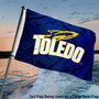 Toledo Rockets Small 2x3 Flag