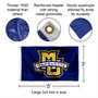 Marquette Golden Eagles Wordmark Flag