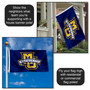 Marquette Golden Eagles Wordmark Flag