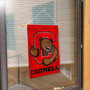 Cornell Big Red Banner with Suction Cup