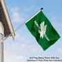 North Texas Mean Green 2x3 Foot Small Flag