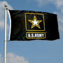 United States Army Star Logo Mark Flag