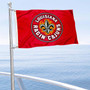 Louisiana Lafayette Boat and Mini Flag