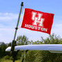 Houston Cougars Golf Cart Flag Pole and Holder Mount