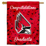 Ball State Cardinals Congratulations Graduate Flag