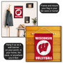 University of Wisconsin Volleyball Yard Flag