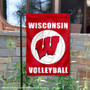 University of Wisconsin Volleyball Yard Flag