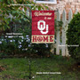 Oklahoma Sooners Welcome Home Garden Flag and Flagpole