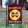 Mississippi State Bulldogs Softball Garden Flag