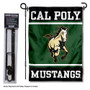 Cal Poly Mustangs Garden Flag and Pole Stand Holder