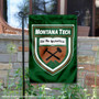 Montana Tech Diggers Academic Logo Garden Flag