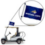 Montana State Bobcats Golf Cart Flag Pole and Holder Mount