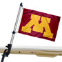 University of Minnesota Golf Cart Flag Pole and Holder Mount