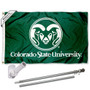 Colorado State Rams Flag Pole and Bracket Kit