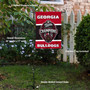 Georgia Bulldogs 2022 Football National Champions Garden Flag and Pole Stand