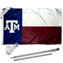 Texas A&M Aggies Flag Pole and Bracket Kit