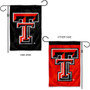 Texas Tech Red Raiders Logo Garden Flag and Pole Stand