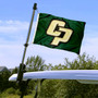 Cal Poly Mustangs Boat and Mini Flag