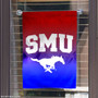 Southern Methodist Mustangs Gradient Ombre Logo Garden Flag