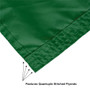 MSU Spartans Green Block S Flag Pole and Bracket Kit