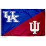Kentucky vs Indiana House Divided 3x5 Flag